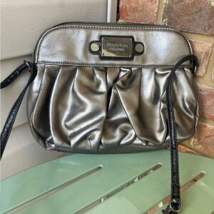 Vera Wang Silver Crossbody Bag